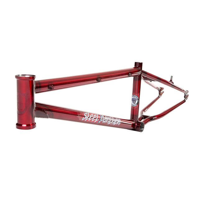 S&amp;M Steel Panther BMX Frame-Candy Red - 1