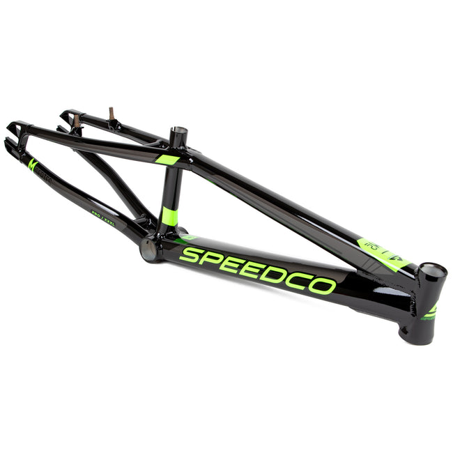 SpeedCo M2 Alloy BMX Race Frame-Black/Gray/Neon - 2