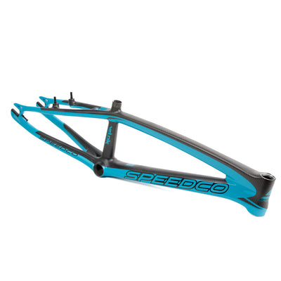 SpeedCo Velox v2 Carbon BMX Race Frame-Teal