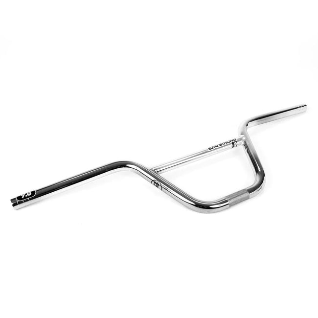 Stay Strong Chevron Chromoly BMX Race Handlebars-Chrome - 1