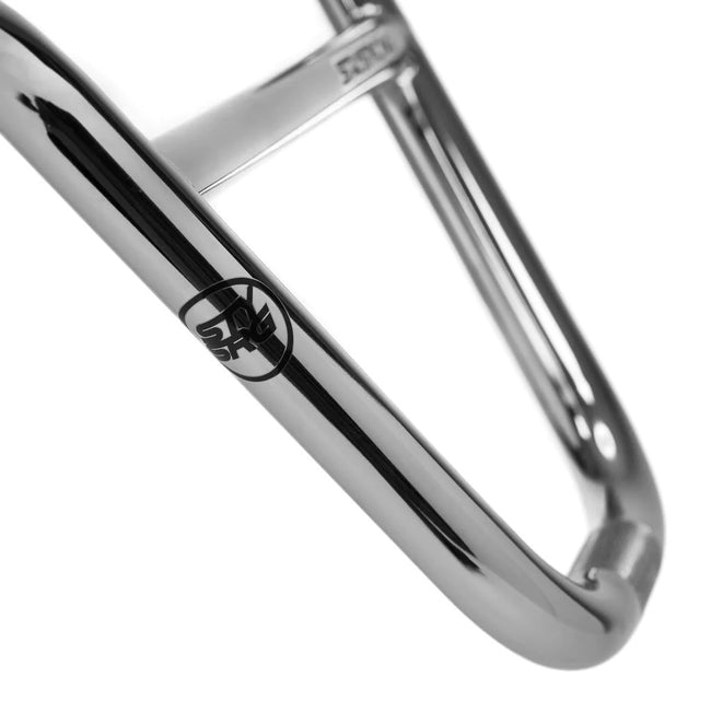 Stay Strong Chevron Chromoly BMX Race Handlebars-Chrome - 4