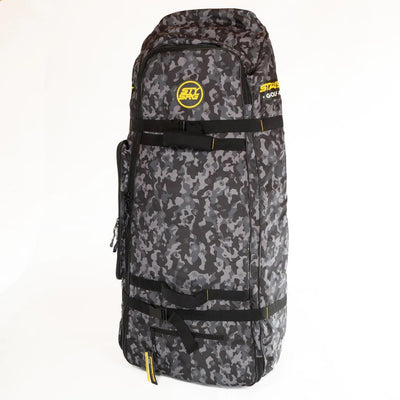 Stay Strong Golf Pro Series v2 Travel Bag-Black/Grey Camo