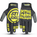 Stay Strong Rough BFS BMX Race Gloves-Black/Yellow - 1