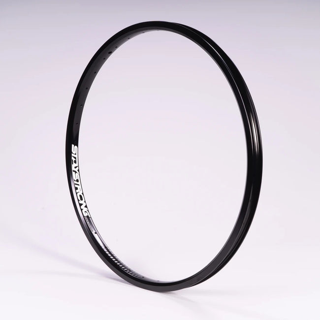 Stay Strong V2 Cruiser Front BMX Rim-36H-24x1.75&quot;-Black - 1