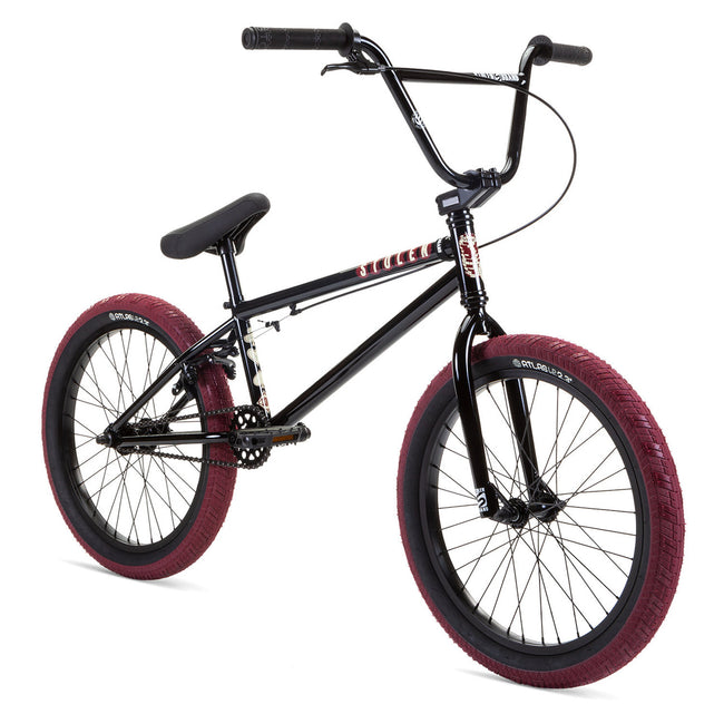 Stolen Casino XL 21&quot;TT BMX Freestyle Bike-Black/Red - 2