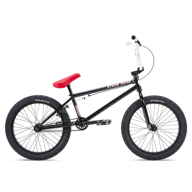 Stolen Stereo 20.75&quot;TT BMX Freestyle Bike-Black/Red - 1