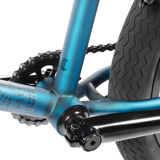 Subrosa Salvador FC 21&quot;TT BMX Freestyle Bike-Matte Trans Blue - 7