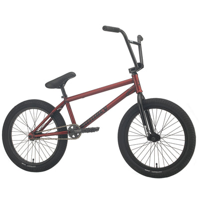 Sunday Elstran EX 20.75"TT BMX Bike-Matte Transluscent Red