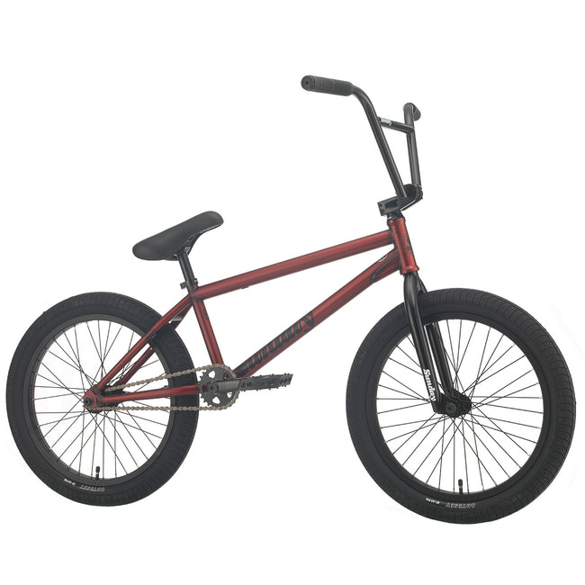 Sunday Elstran EX 20.75&quot;TT BMX Bike-Matte Transluscent Red - 1