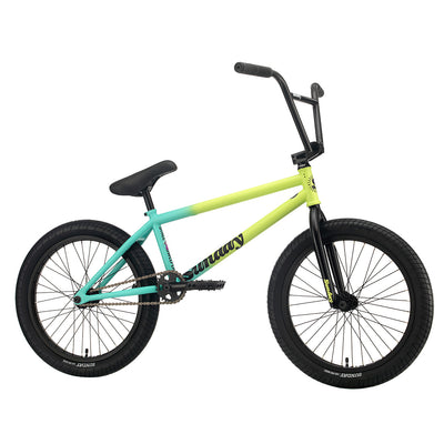 Sunday Seeley Street Sweeper RHD 20.75"TT BMX Bike-Matte Green Fade