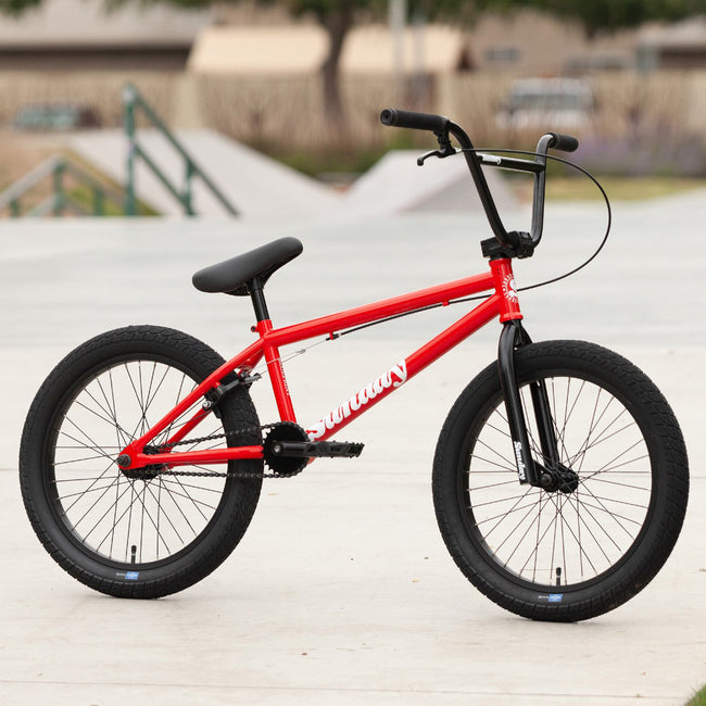 Sunday Blueprint 20&quot;TT BMX Freestyle Bike-Gloss Fire Engine Red - 2