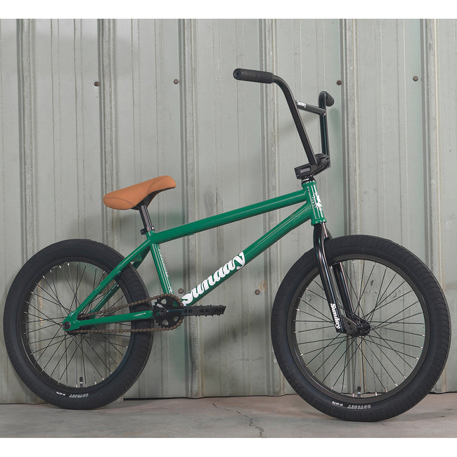 Sunday Forecaster 20.75&quot;TT BMX Freestyle Bike-Gloss Hunter Green-Alec Siemon Signature - 1