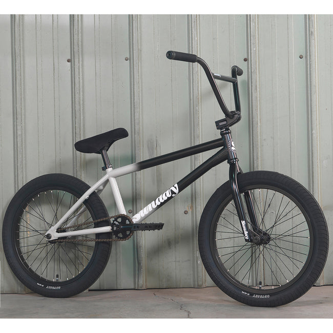 Sunday Forecaster LHD 21&quot;TT BMX Freestyle Bike-Matte Black/Gray Fade - 1