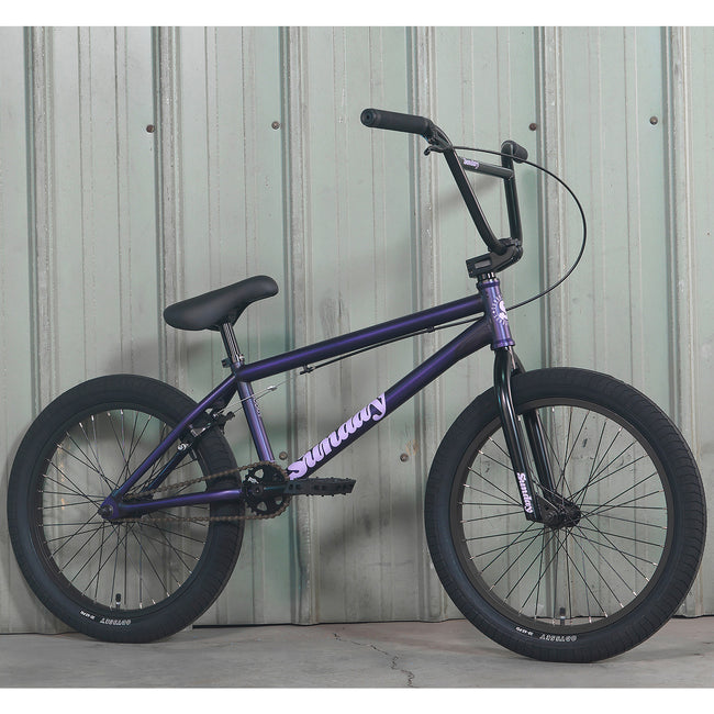 Sunday Scout 20.75&quot;TT BMX Freestyle Bike-Matte Translucent Purple - 1