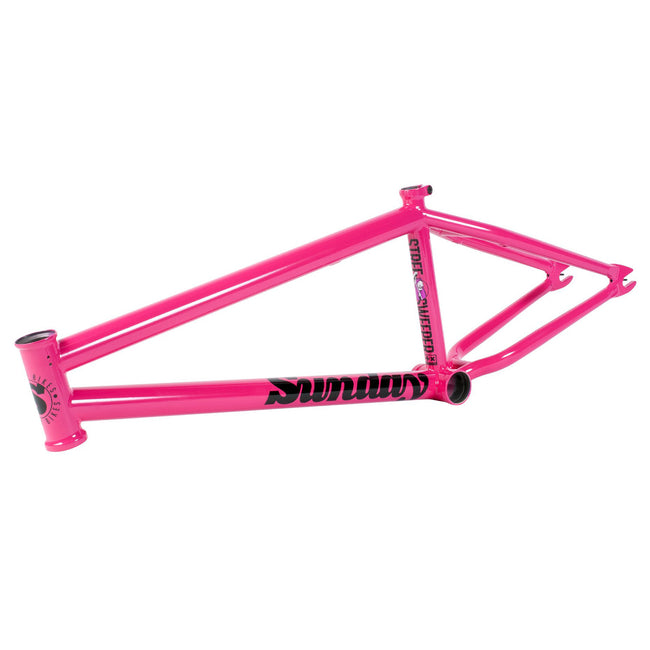 Sunday Street Sweeper BMX Frame-Gloss Magenta - 1