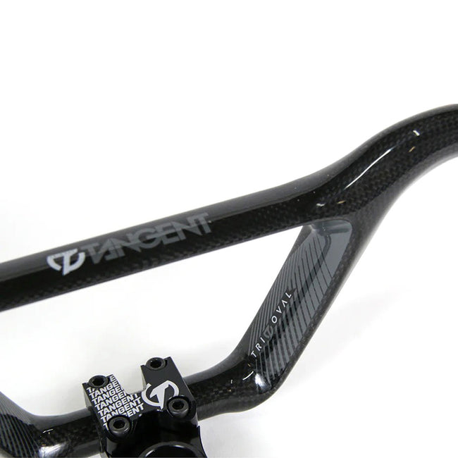 Tangent Vortex Carbon BMX Race Handlebars-3.5&quot; - 3