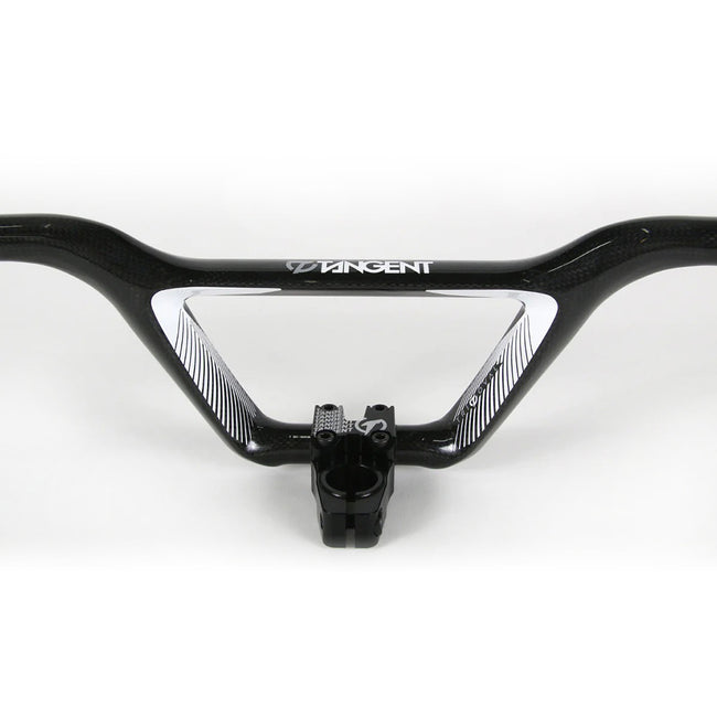 Tangent Vortex Carbon BMX Race Handlebars-3.5&quot; - 6