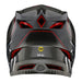 Troy Lee Designs D4 Carbon MIPS Exile BMX Race Helmet-Gray - 4