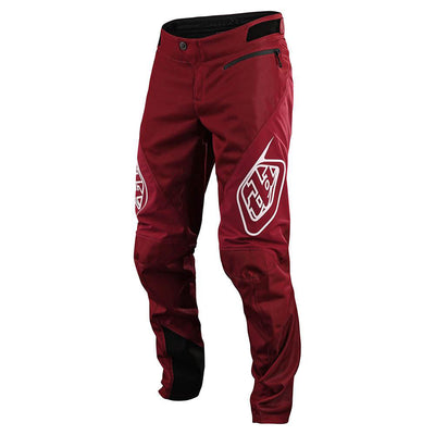 Troy Lee Sprint BMX Race Pants-Burgundy