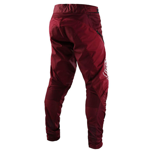 Troy Lee Sprint BMX Race Pants-Burgundy - 2