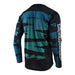 Troy Lee Sprint Brushed BMX Race Jersey-Marine/Teal - 2