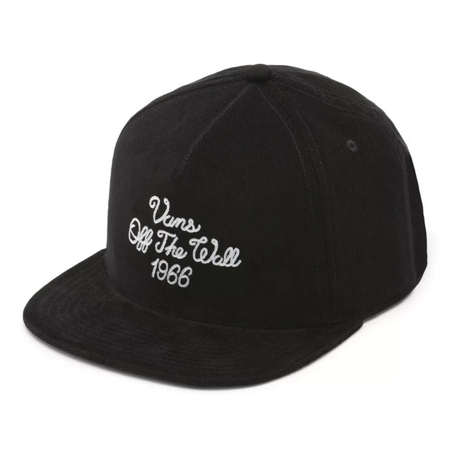 Vans 66 Champs Snapback Hat-Black - 1