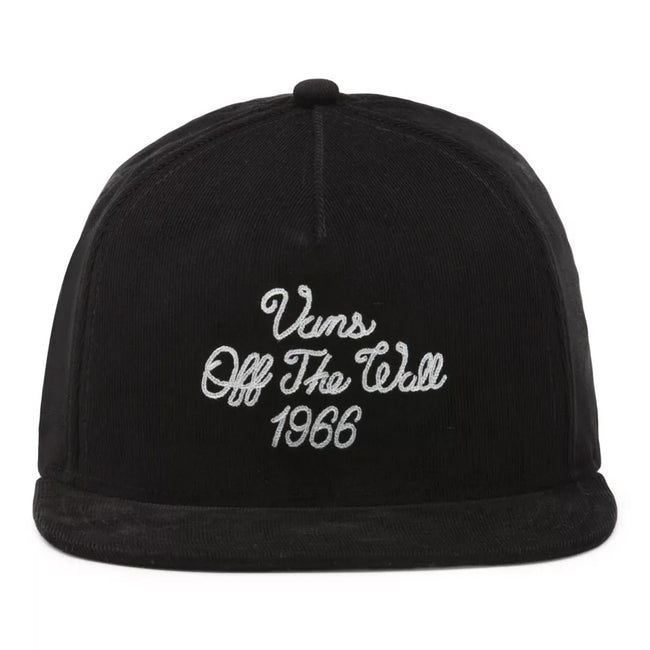 Vans 66 Champs Snapback Hat-Black - 2