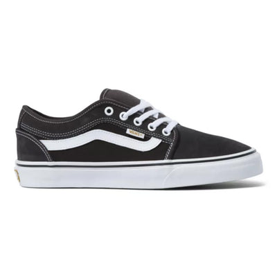 Vans Chukka Low Sidestripe Shoes-Raven/Black