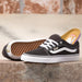 Vans Chukka Low Sidestripe Shoes-Raven/Black - 2