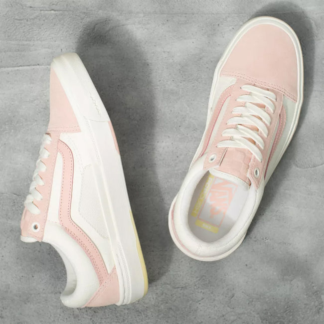 Vans Old Skool Angie Marino BMX Shoes-Peach/Marshmallow - 3