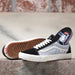 Vans Old Skool Federal BMX Shoes-Federal Black/Blue Pinstripe - 6