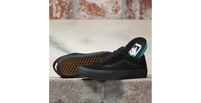 Vans Old Skool Pro Shoe-Blackout - 3