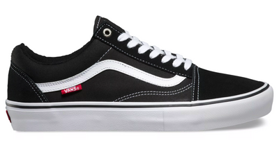 Vans Old Skool Pro Shoe-Black/White