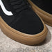 Vans Old Skool Shoes-Black/Gum - 6