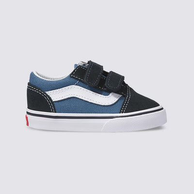 Vans Old Skool V Toddler Shoes-Navy