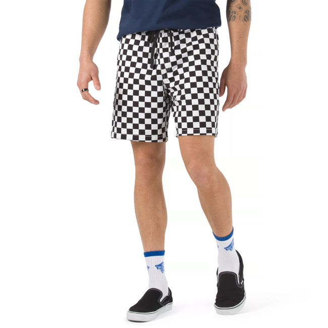 Vans Range Relaxed Elastic 18&quot; Shorts-Checkerboard - 1