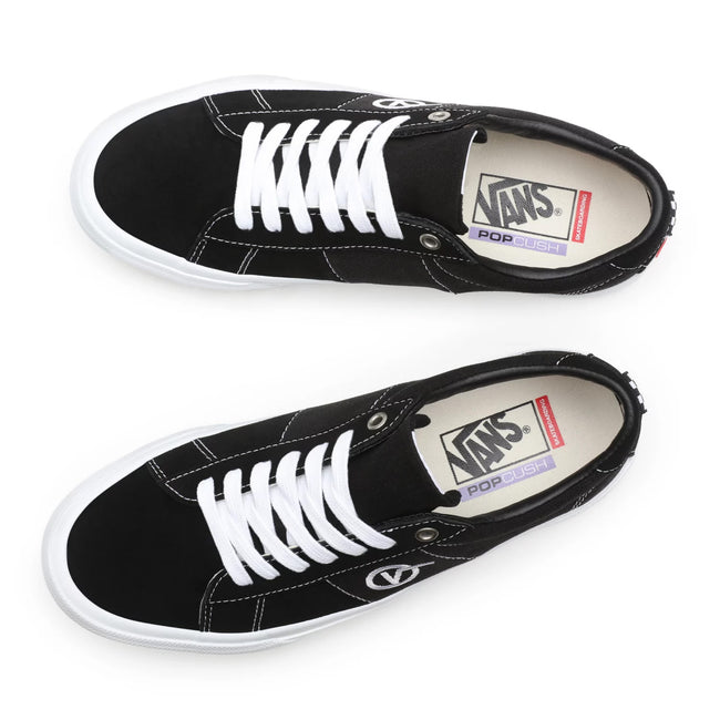 Vans Sid Shoes-Black/White - 4