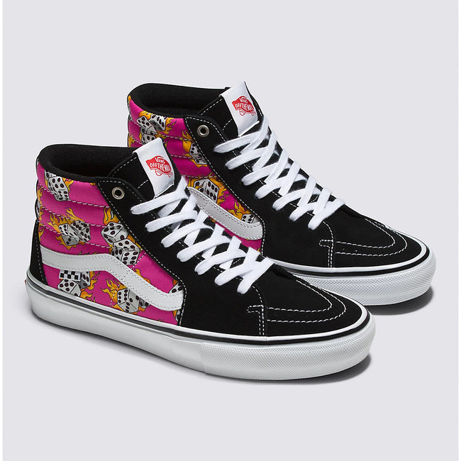 Vans SK8-Hi BMX Shoes-Fuchsia Fedora - 2