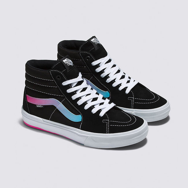 Vans Sk8-Hi BMX Shoes-Gradient Black/White - 2