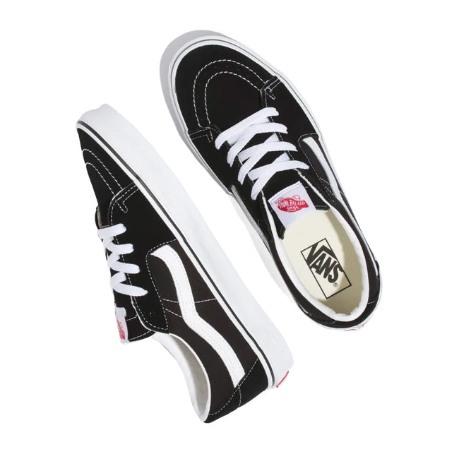 Vans SK8-Low Shoes-Black/White - 2