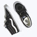 Vans SK8-Mid Reissue V Canvas &amp; Suede Kids Shoes-Black/White - 2