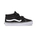 Vans SK8-Mid Reissue V Kids Shoes-Black/True White - 1