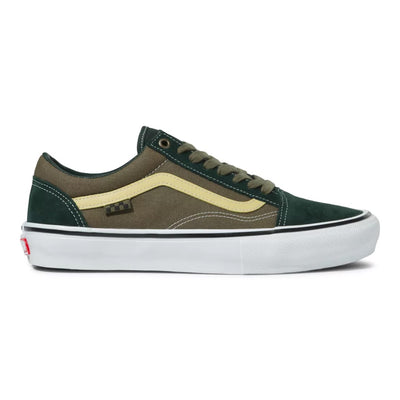 Vans Skate Old Skool BMX Shoes-Scarab/Military