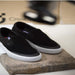 Vans Skate Slip-On BMX Shoes-Black/Gray/White - 6