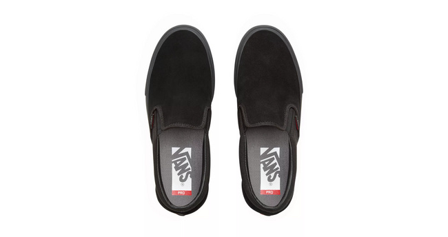 Vans Slip-On Pro Shoe-Blackout - 2