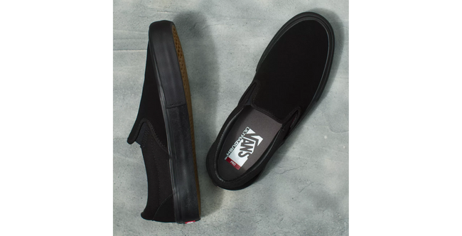 Vans Slip-On Pro Shoe-Blackout - 4