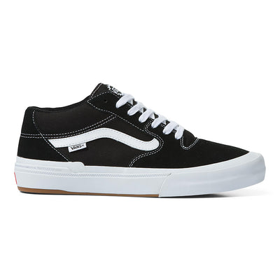 Vans Style 114 BMX Shoes-Black/White