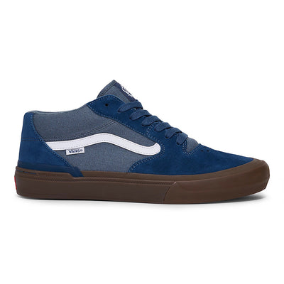 Vans Style 114 BMX Shoes-Navy/Dark Gum