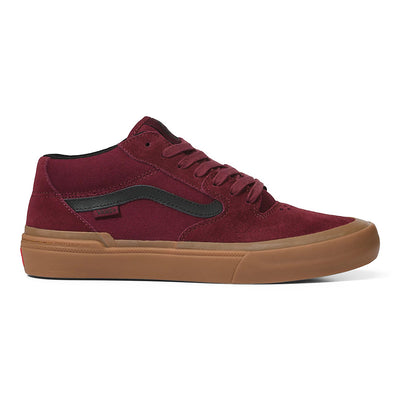 Vans Style 114 BMX Shoes-Port/Gum