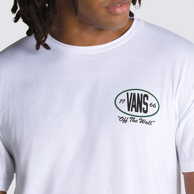 Vans Team Player Checkerboard Men&#39;s T-Shirt-White - 7